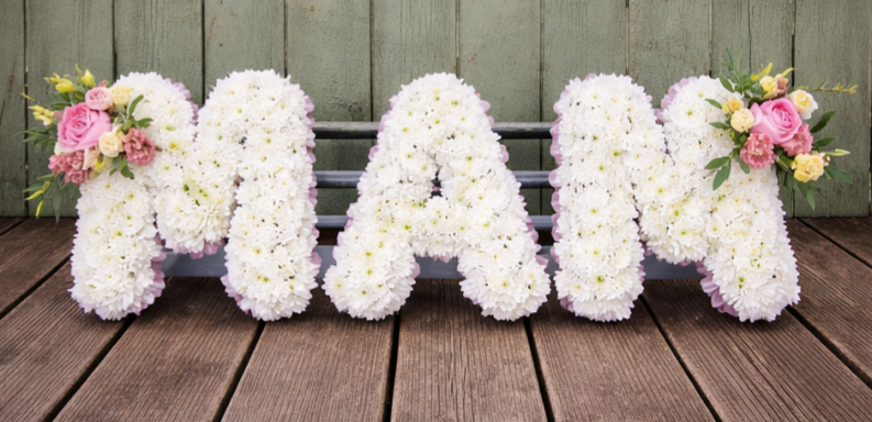 Ribbon Edged Lettering